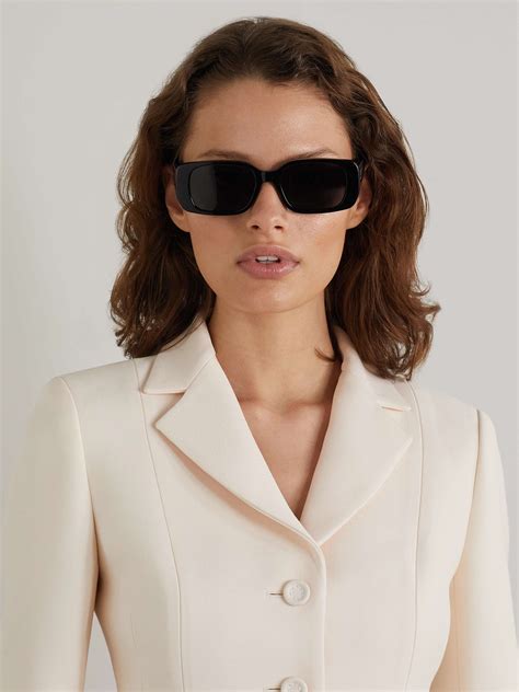 dior eyewear rectangular frame sunglasses